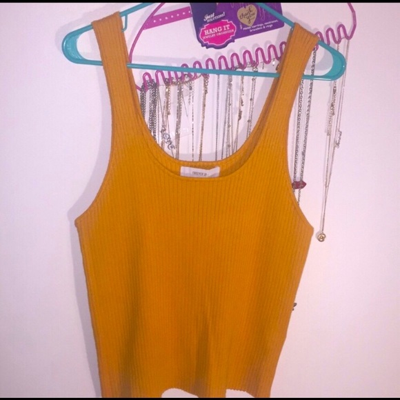 π 2 for $25π New Forever 21 Mustard Sweater Tank